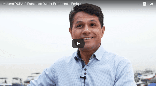 Modern PURAIR Franchise Owner Experience: Enrique