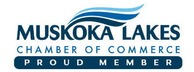 MUSKOKA LAKES chamber of commerce proud member