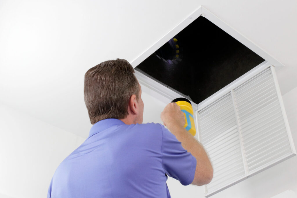 Negative Pressure Duct Cleaning